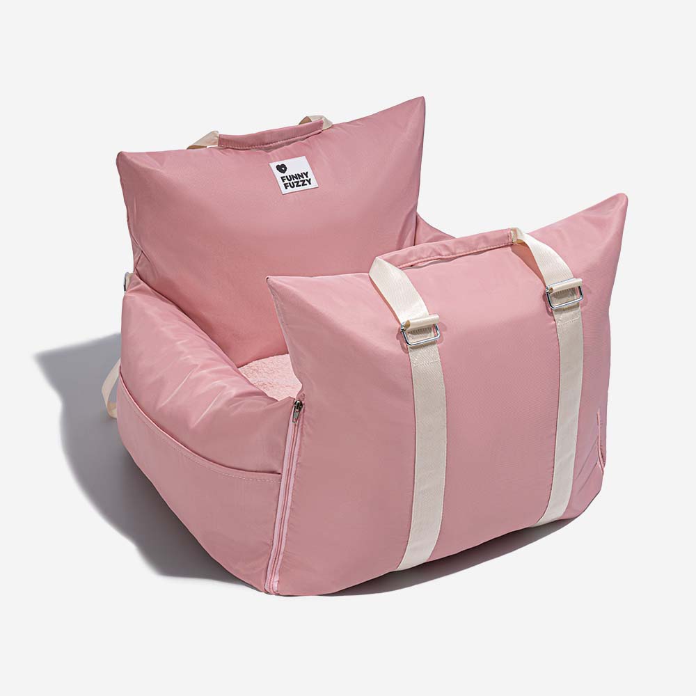 Linden - Dog Car Seat Bed with Safety Buckle, Dual-Use