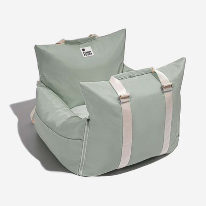Linden - Dog Car Seat Bed with Safety Buckle, Dual-Use