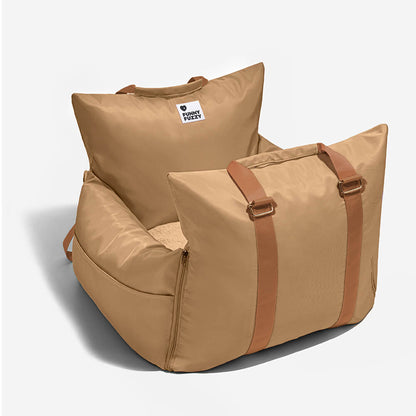 Linden - Dog Car Seat Bed with Safety Buckle, Dual-Use