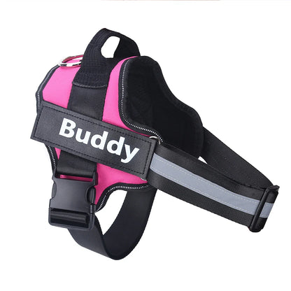 Brio - Personalised No-Pull Dog Harness with Engraved Nameplate