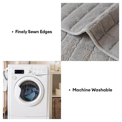 Corbin - Short Plush Non-Slip Sofa Protection Cover