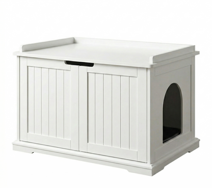 HideAway Cat Litter Cabinet And Indoor Cat Enclosure