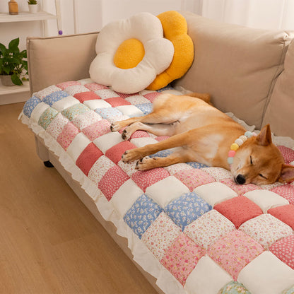 Holm - Quilted Cotton Garden Sofa Protector Cover