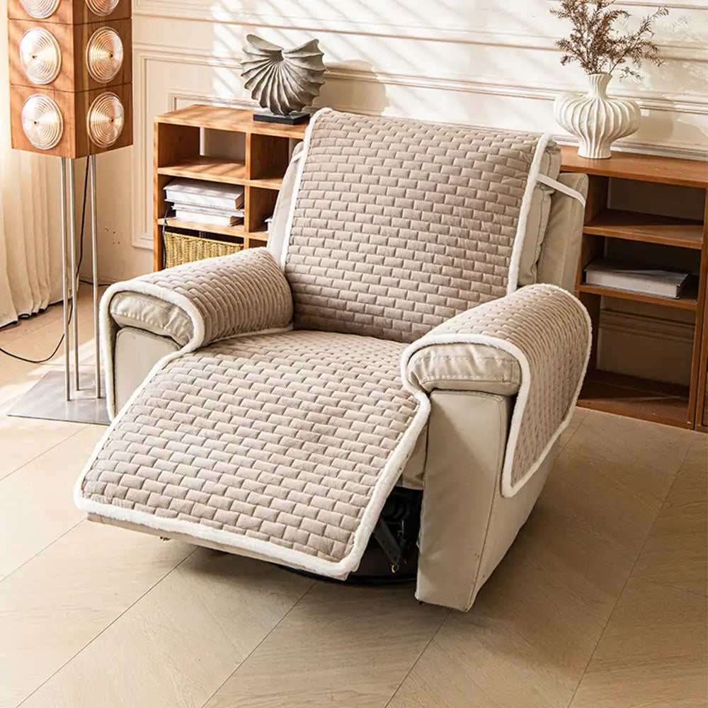 Cairn - Plush Scratch-Resistant Sofa Cover, Elastic Straps