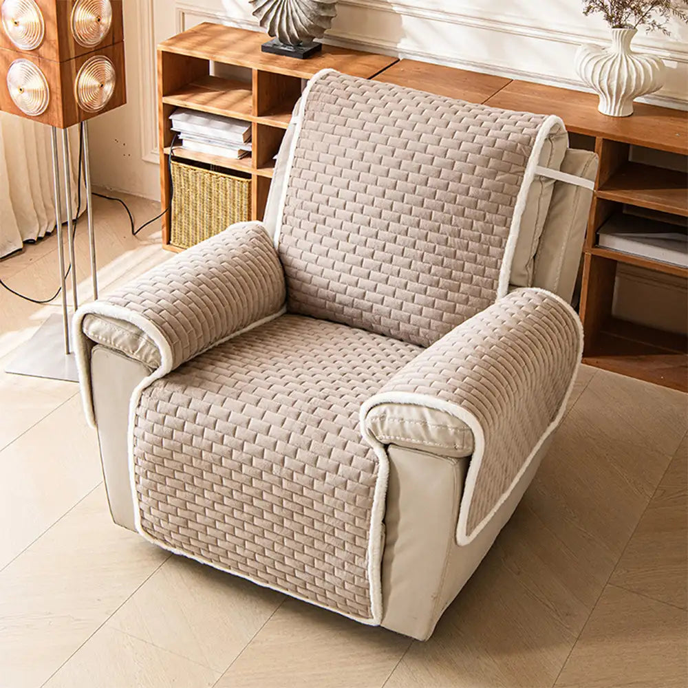 Cairn - Plush Scratch-Resistant Sofa Cover, Elastic Straps
