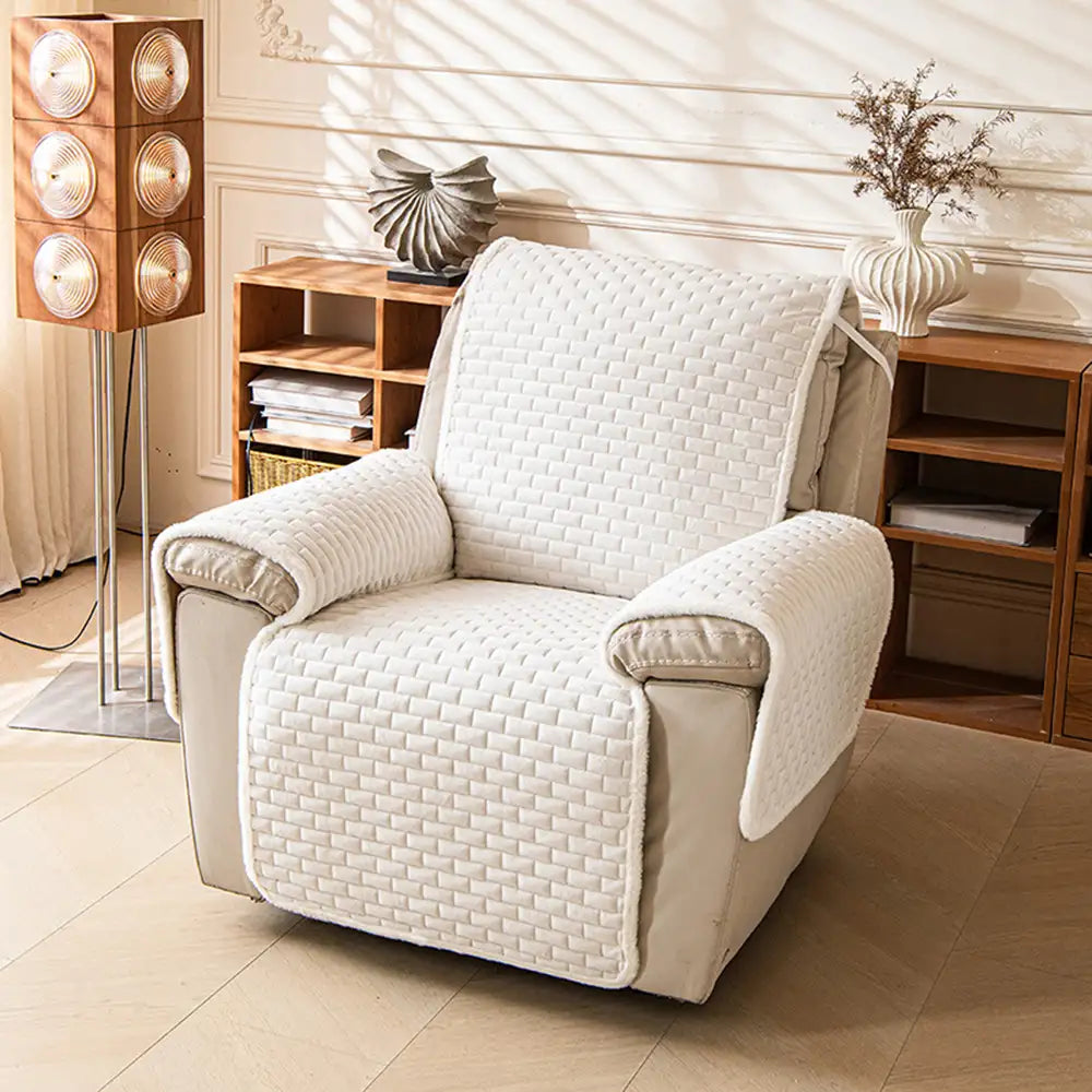 Cairn - Plush Scratch-Resistant Sofa Cover, Elastic Straps