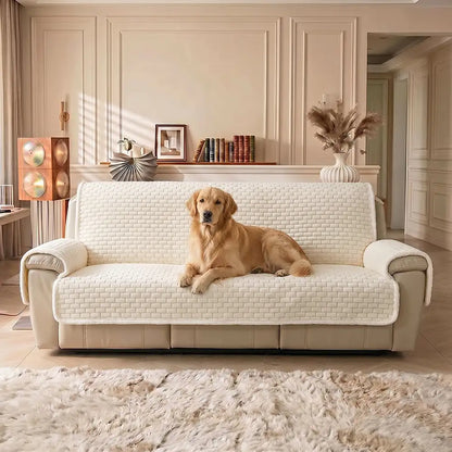 Cairn - Plush Scratch-Resistant Sofa Cover, Elastic Straps