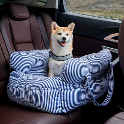 Linden - Dog Car Seat Bed with Safety Buckle, Dual-Use