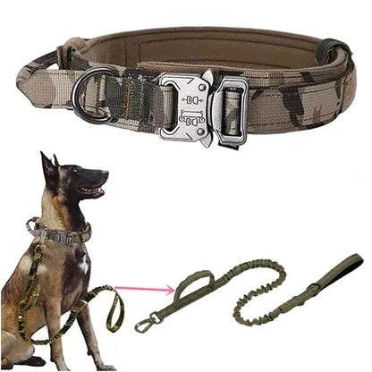 Cedar - Heavy Duty Tactical Dog Collar with Control Handle, 1000D Nylon
