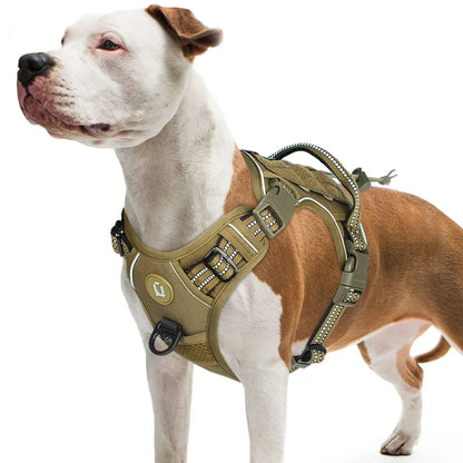 Nova - No-Pull Breathable Dog Harness with Reflective Strips, Front Clip