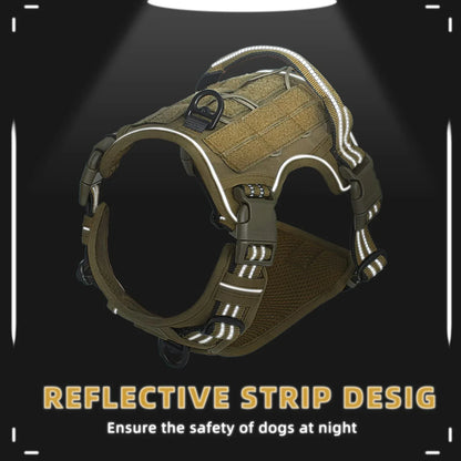 Nova - No-Pull Breathable Dog Harness with Reflective Strips, Front Clip