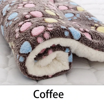Eden - Flannel Sleeping Mat for Dogs and Cats, Non-Slip and Washable