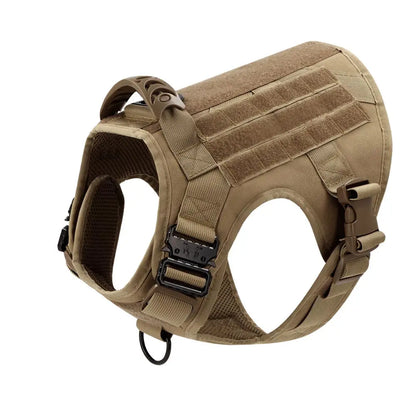 Onyx - Tactical Dog Harness Full Set with Leash & MOLLE Pouches