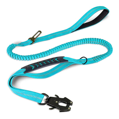 Vesper - Bungee Leash with Dual Handles and Car Clip