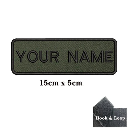 Trent - Personalised Velcro Dog Harness Name Patch