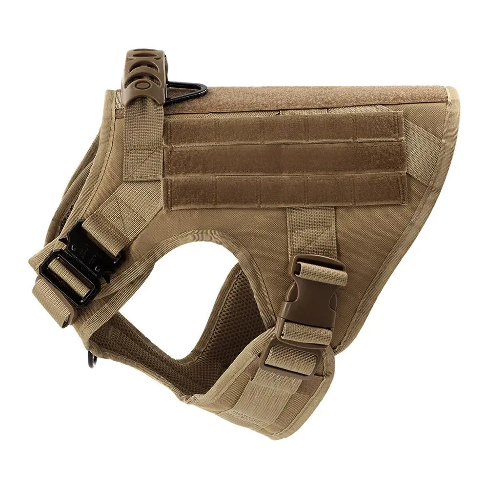 Onyx - Tactical Dog Harness Full Set with Leash & MOLLE Pouches