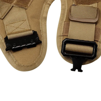 Onyx - Tactical Dog Harness Full Set with Leash & MOLLE Pouches