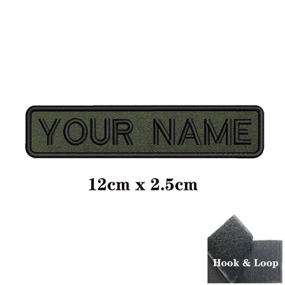 Trent - Personalised Velcro Dog Harness Name Patch