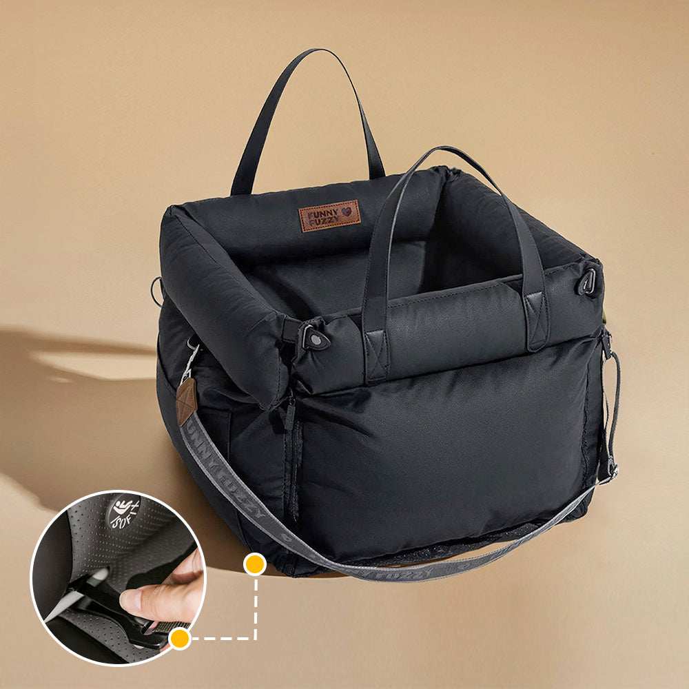 Flint - Dog Car Seat with LATCH Anchors, Waterproof
