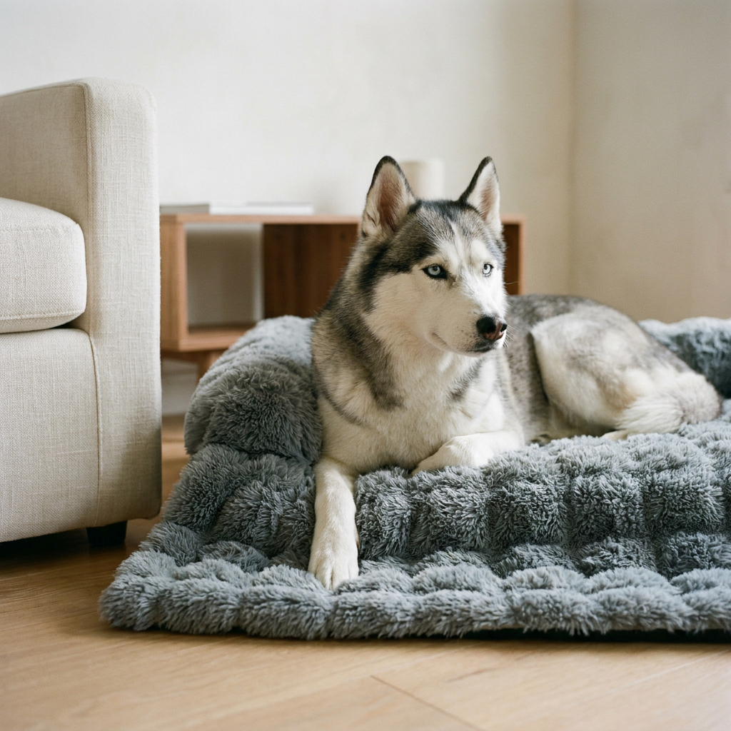 Vesta Shot 2 - Siberian Husky close-up