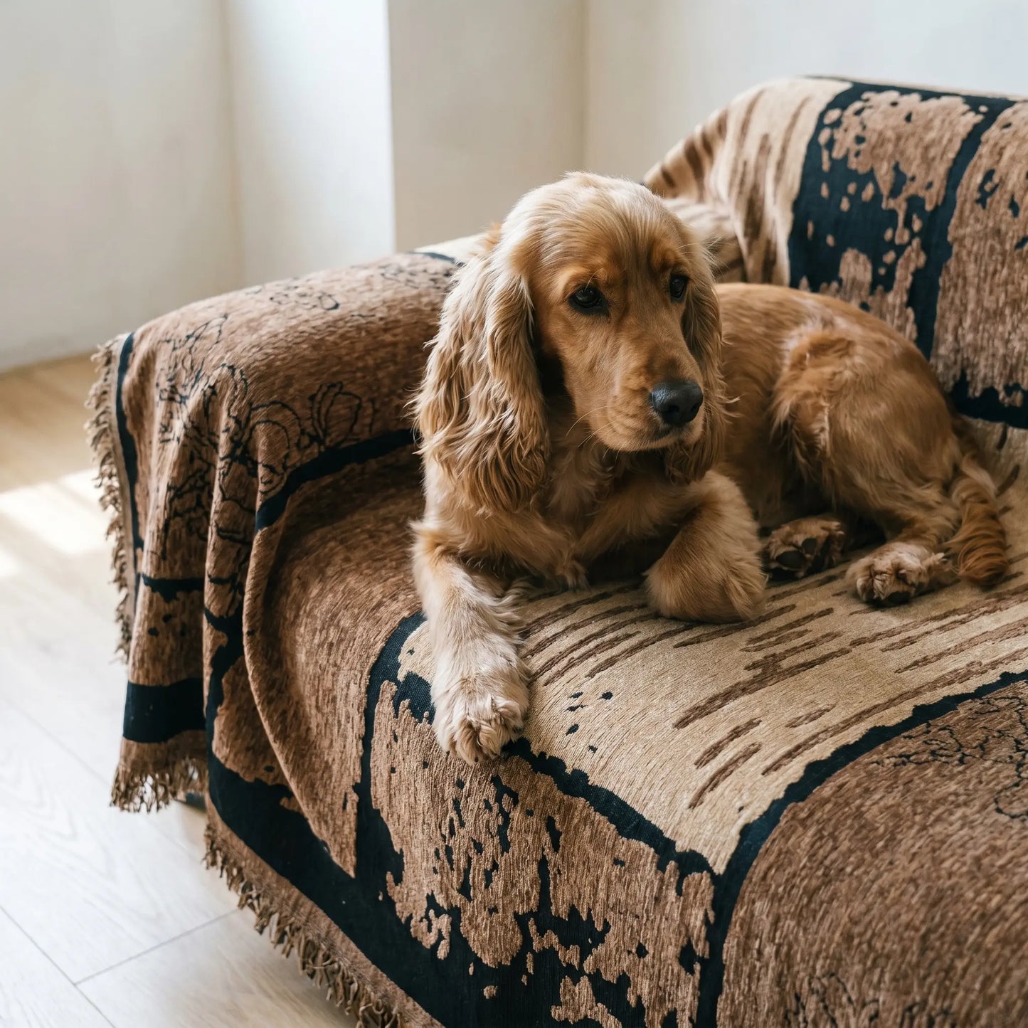 Cocker Spaniel on the Cassia