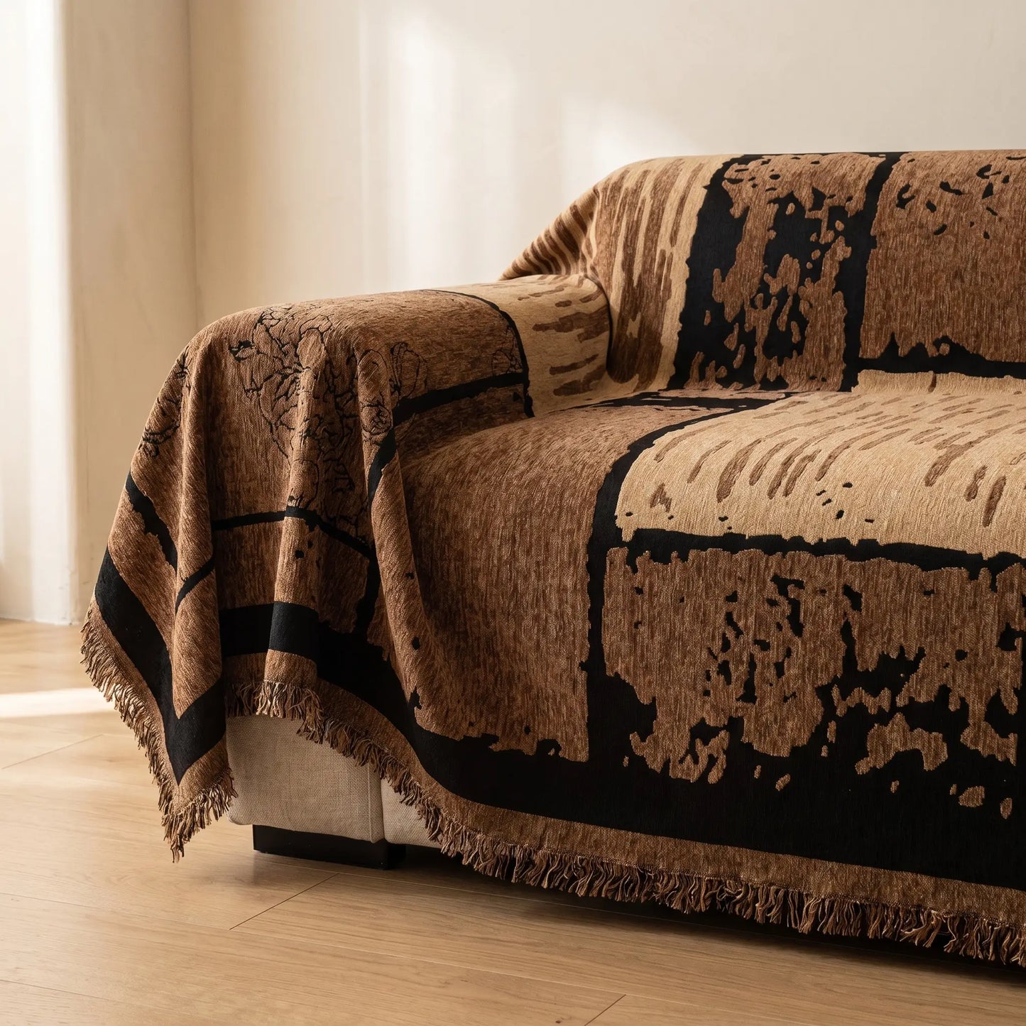 Cassia couch cover detail