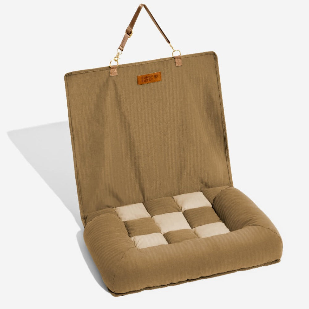 Calder - Bolster Back Seat Dog Car Bed