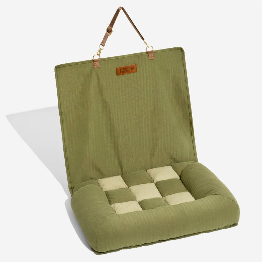 Calder - Bolster Back Seat Dog Car Bed
