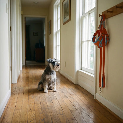 Miniature Schnauzer in the Derwent harness
