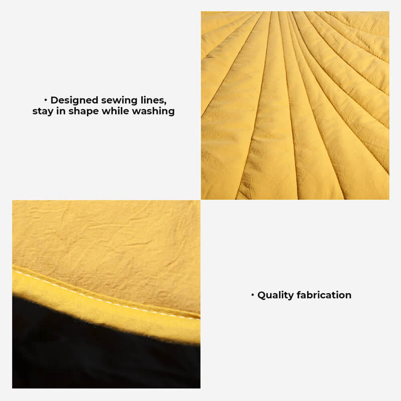 Hadley - Leaf-Shaped Dog Blanket in Cotton and Polyester