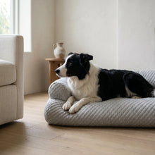 Slade - Ice Silk Cooling Dog Sofa Bed with Bolster Sides