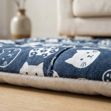 Eden flannel mat texture detail