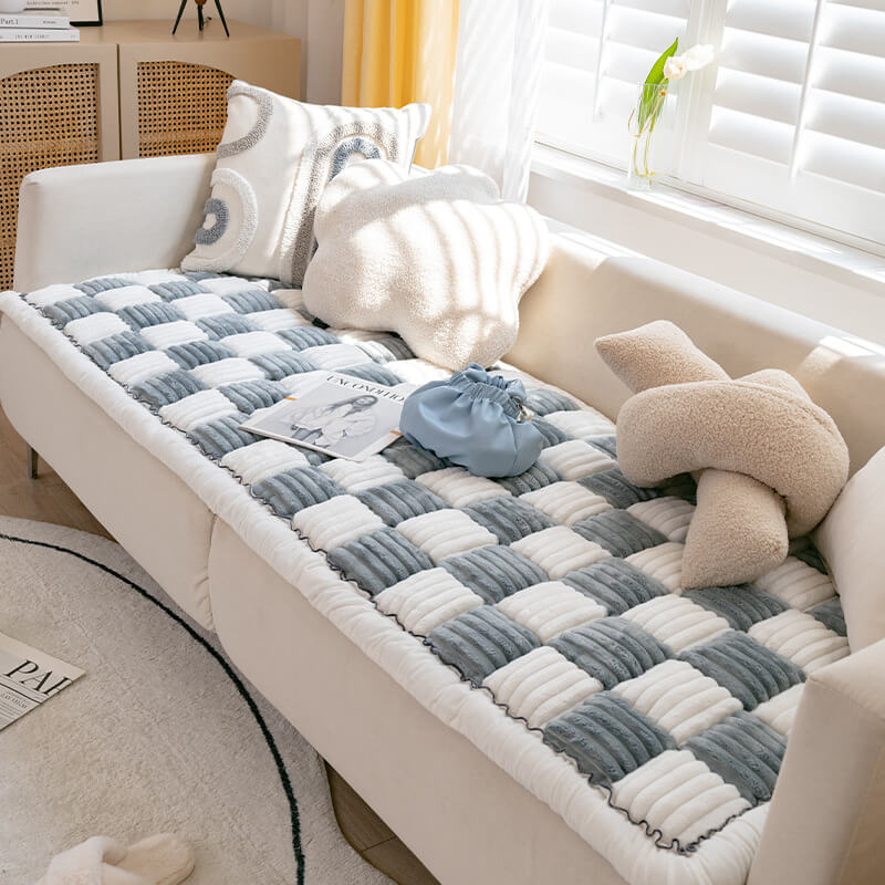 Holm - Quilted Cotton Garden Sofa Protector Cover