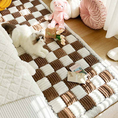 Holm - Quilted Cotton Garden Sofa Protector Cover