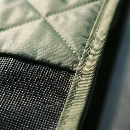 Garth waterproof nylon and mesh window detail