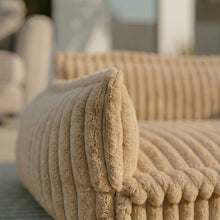Heron dog bed detail