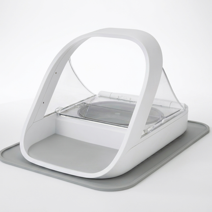 Latch microchip cat feeder studio product shot