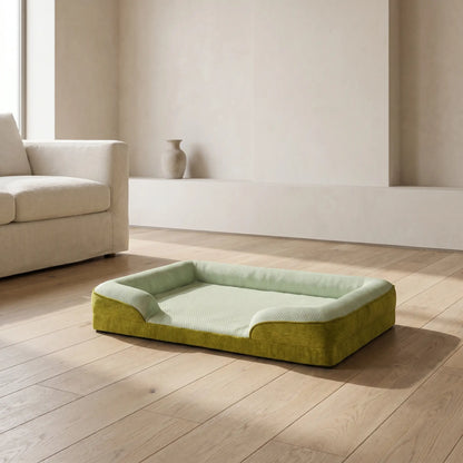 Luff cooling orthopedic dog sofa bed, studio shot
