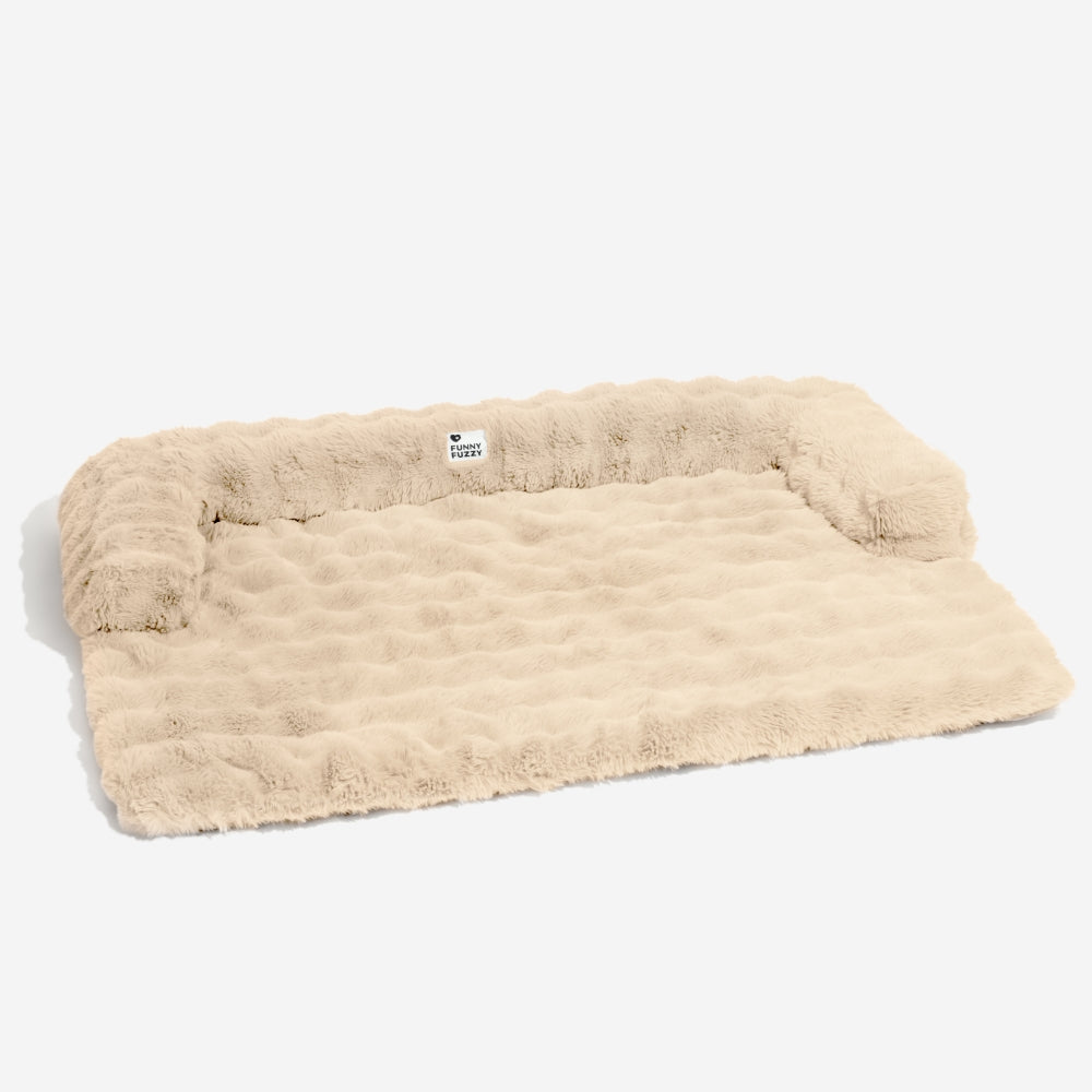 Vesta - Plush Calming Dog Sofa Protector Mat, Machine Washable