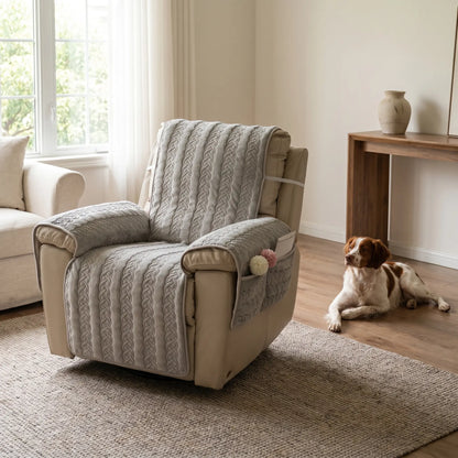 Ness recliner cover studio shot