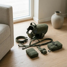 Onyx tactical dog harness set studio shot