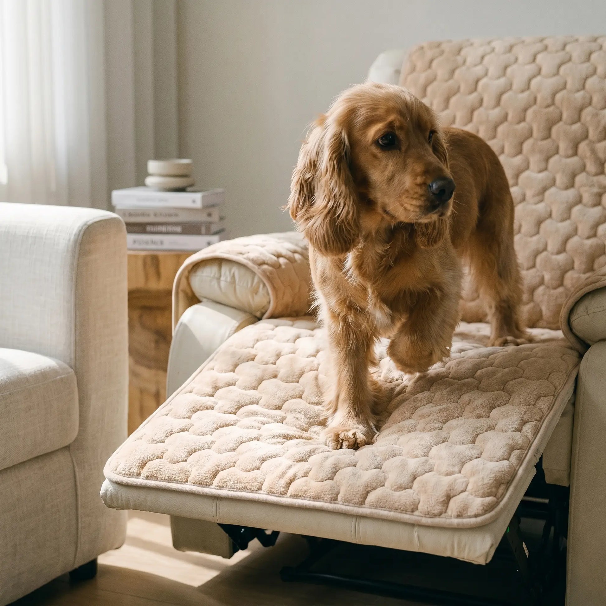 Cocker Spaniel using the Rigg