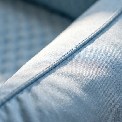 Slade ice silk surface and bolster seam detail