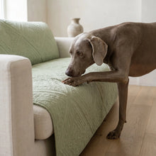Tor - Nordic Carved Plush Couch Cover, Non-Slip
