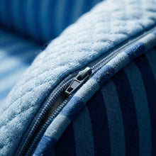 Spire dog bed in a home setting