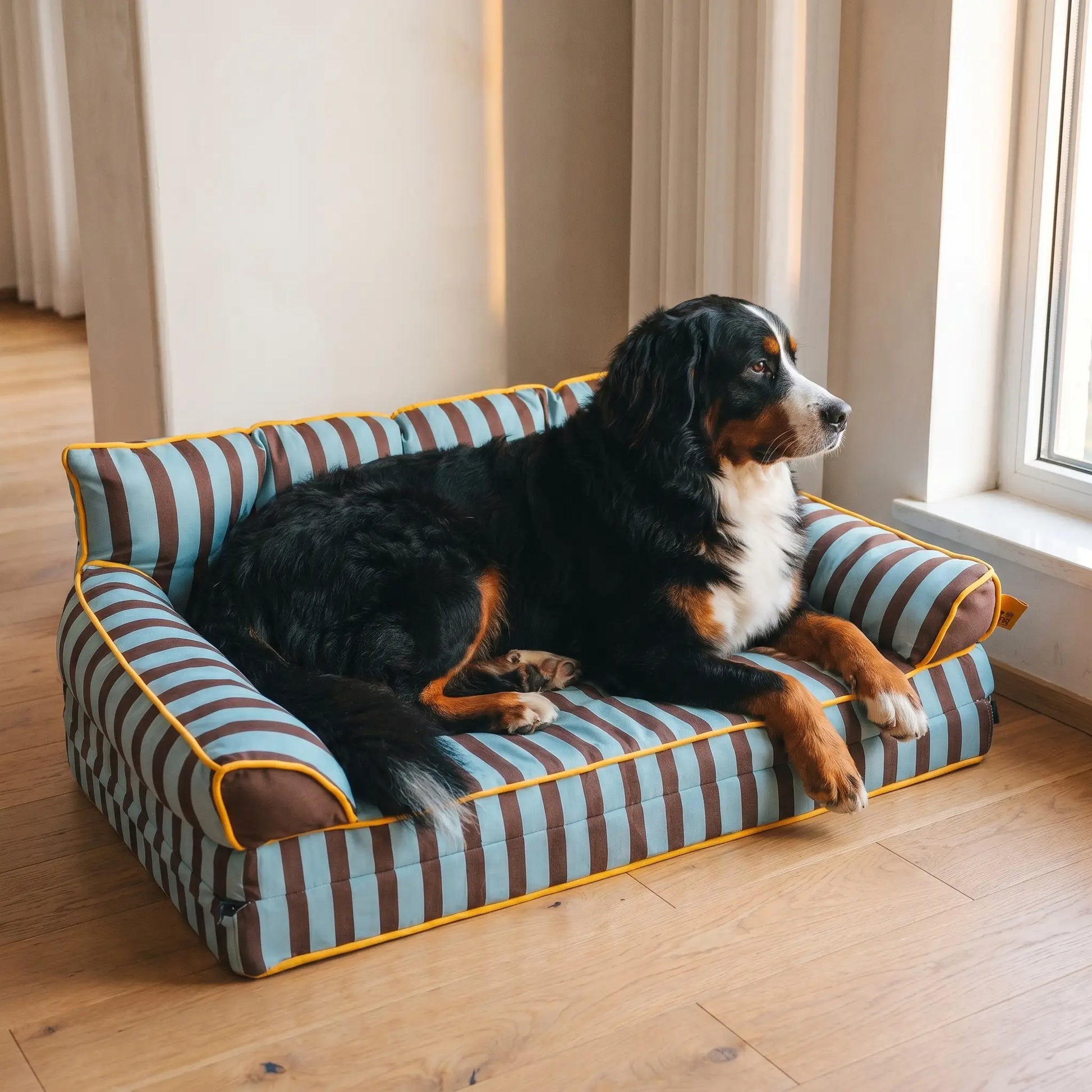Bernese Mountain Dog with the Vale