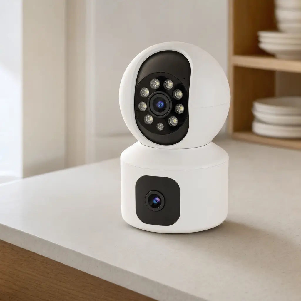 Vega pet camera in a home setting