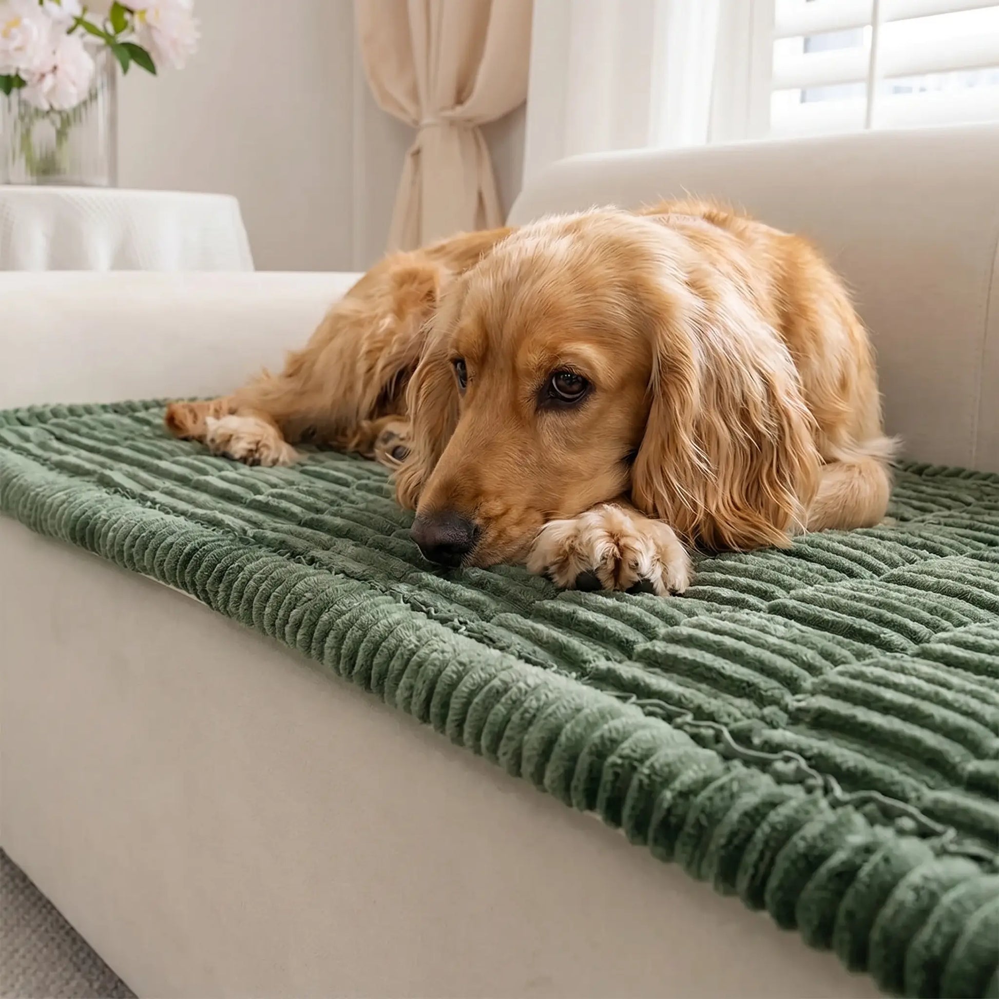 Cocker Spaniel on the Wisp mat